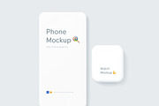 Simple Mockups Bundle, an iPhone Mockup by ls.graphics (Thumbnail 34 of 42)