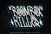 Bombcaps - Graffiti Font, a Font by Snape Design Studio (Thumbnail 3 of 5)