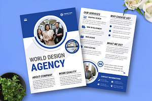 Business Agency Flyer Design, a Flyer Template by MightyDesign