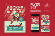 Hockey Flyer, a Flyer Template by graphicook (Thumbnail 1 of 3)