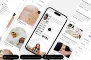 Glamwear: Clothing & Jewelry Website, an UI Kit Template by Fluttertop (Thumbnail 4 of 8)