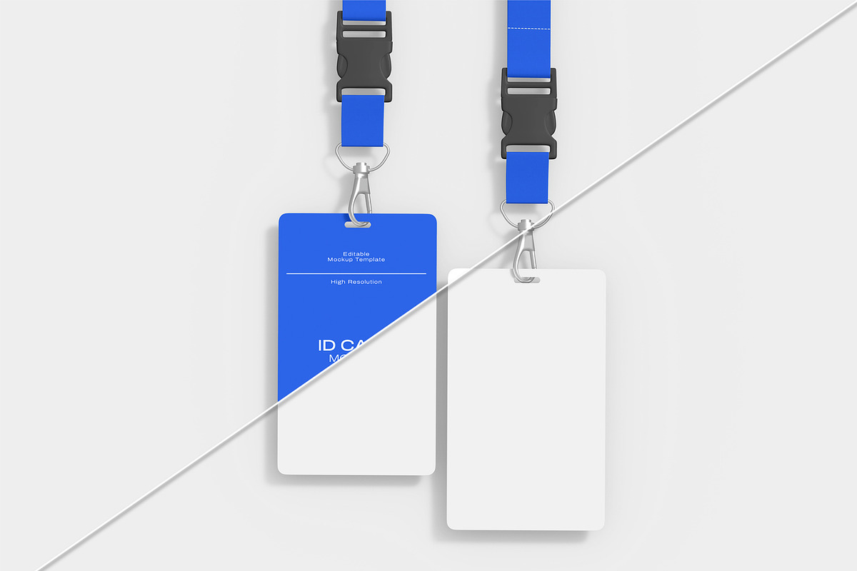 ID Card Lanyard Mockup Set, a Product Mockup by graphypix (Photo 4 of 4)