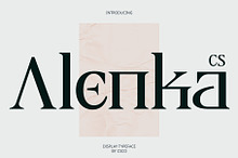CS Alenka – Classic Font
