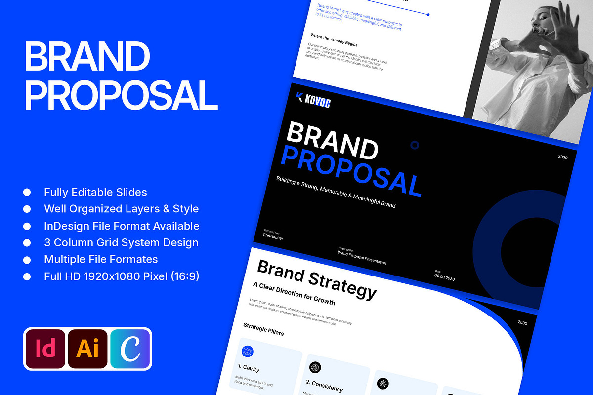 Brand Proposal Presentation Deck, a Presentation Template by Devators (Photo 2 of 6)