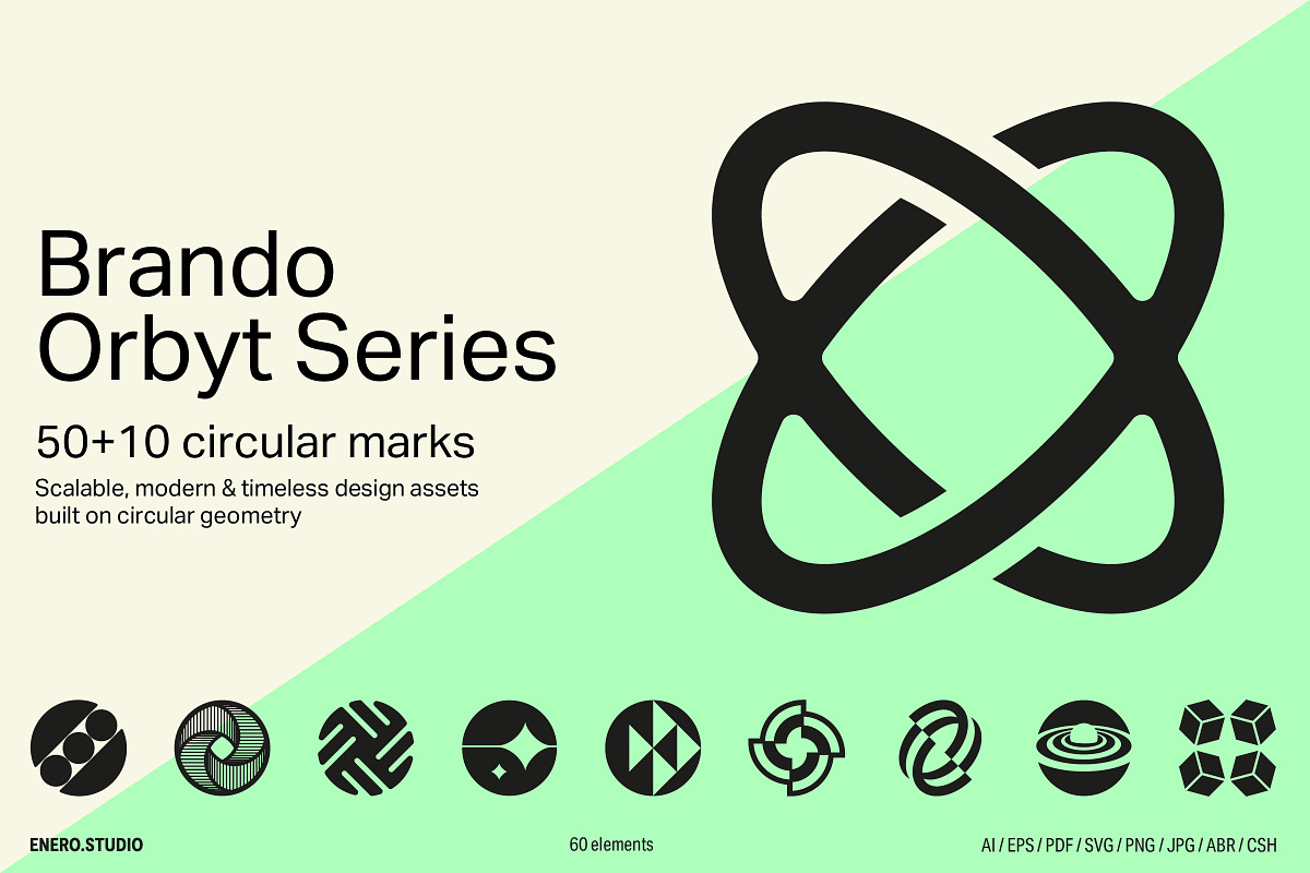 Brando Orbyt Series, an Object Graphic by enero.studio (Photo 1 of 8)