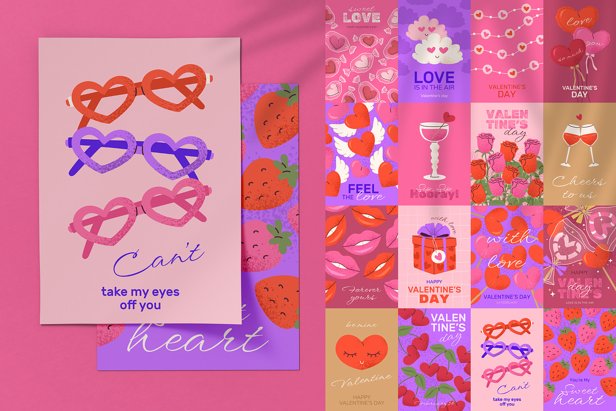 SUGAR AMORE WallArt and Greetings, a Background Graphic by IuliiaSavko (Photo 9 of 11)