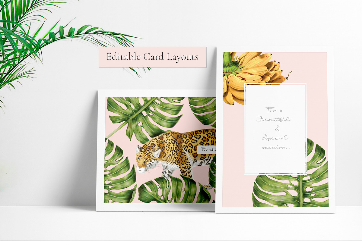 Jungle, Luxurious Cliparts & more!, a Pattern Graphic by Pink Linen (Photo 10 of 11)