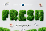 Grass Photoshop Action, an Action Add-On by Andrew Skoch Design (Thumbnail 3 of 12)