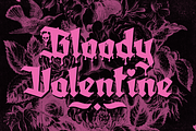 Amortem - Gothic Blackletter Font, a Blackletter Font by Wingsart Studio (Thumbnail 14 of 15)