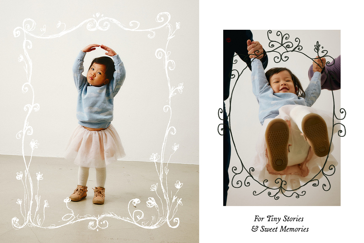 Curly Frames: Whimsical Borders, an Object Graphic by lerinartstudio (Photo 8 of 12)