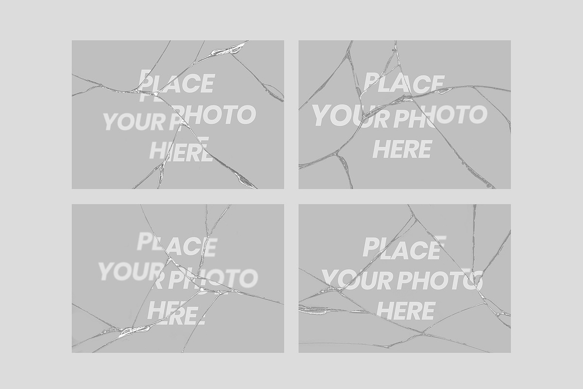 Shattered: Broken Glass Effect, a Texture Graphic by VitalexStudio (Photo 6 of 9)