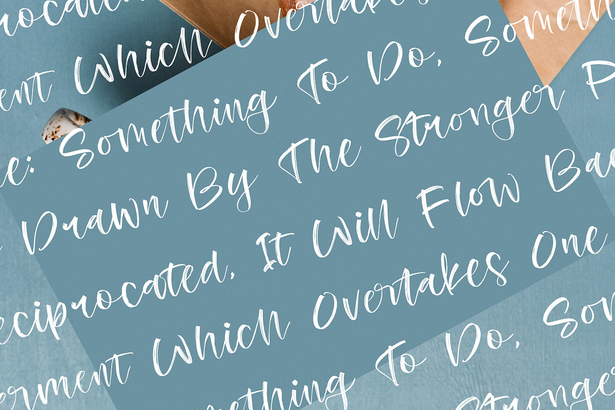 Beans Cozy Modern Handbrush Script, a Script Font by stylishtype.co (Photo 9 of 20)