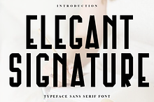 Elegant Signature