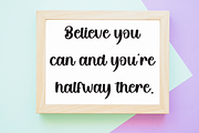 Brush Barbie | Script Font, a Handwritten Font by Scratchones (Thumbnail 4 of 9)