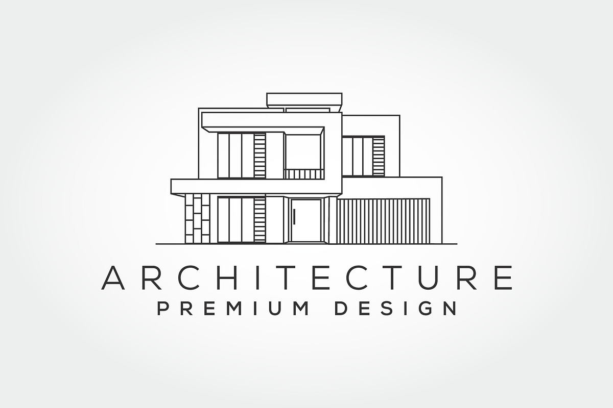 Architecture building logo vector, a Branding & Logo Template by PrastHF (Photo 2 of 2)