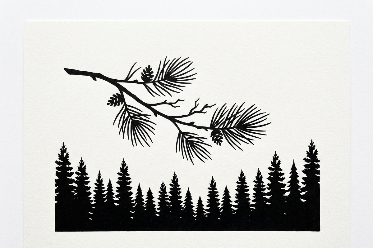 Majestic Pine Trees SVG, a Finance Illustration by Amazin_art (Photo 23 of 34)
