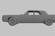 1962 Lincoln Continental, a Cars & Vehicle 3D Model by valtriiu (Thumbnail 12 of 12)