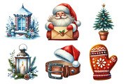 Christmas Winter Clipart, an Illustration by Daily.Designs (Thumbnail 4 of 5)