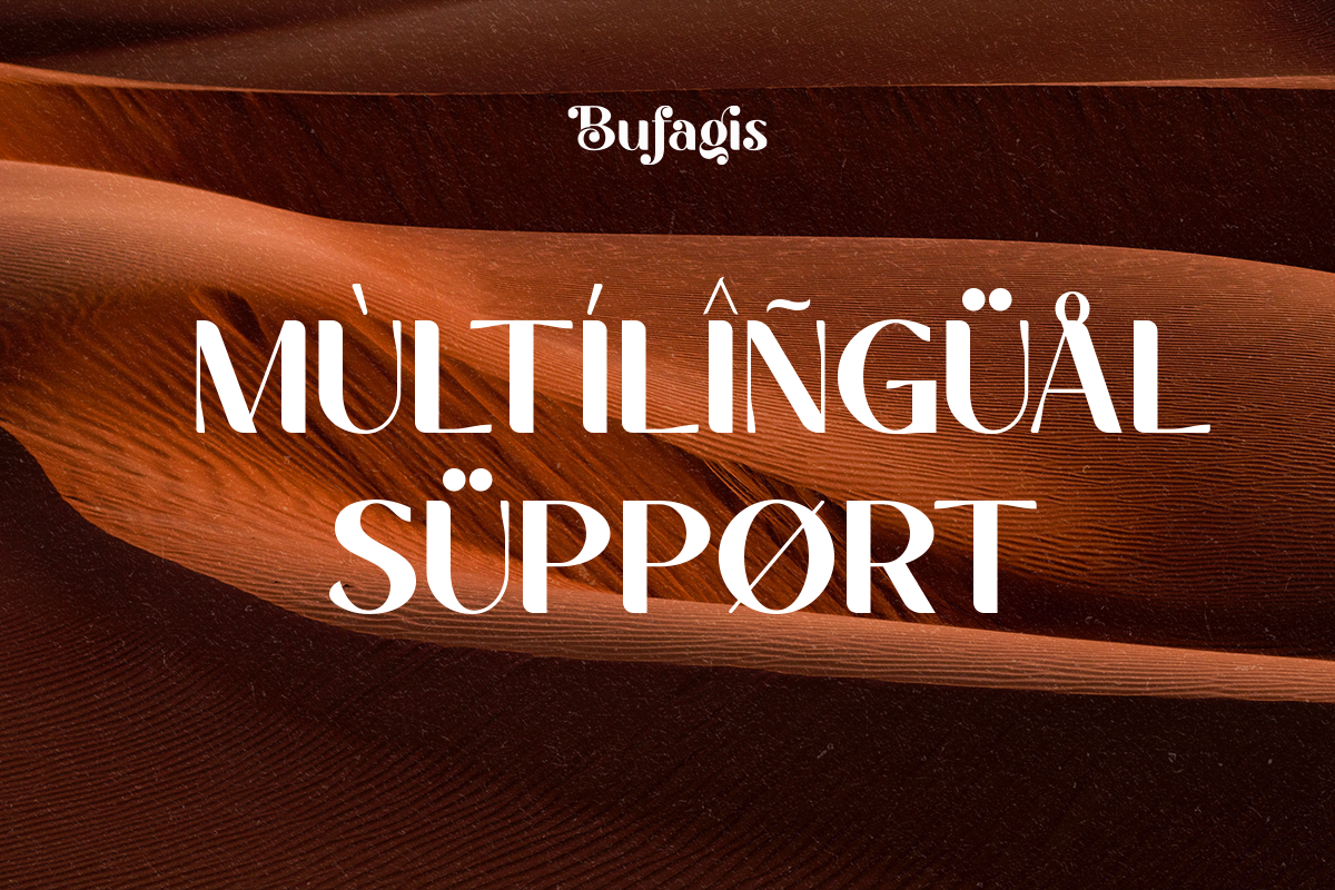 Bufagis - Stylish Sans Font, a Sans Serif Font by RagamKata (Photo 10 of 10)