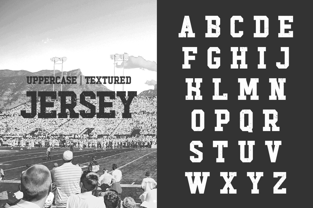 Touchdown Slab Font preview 4