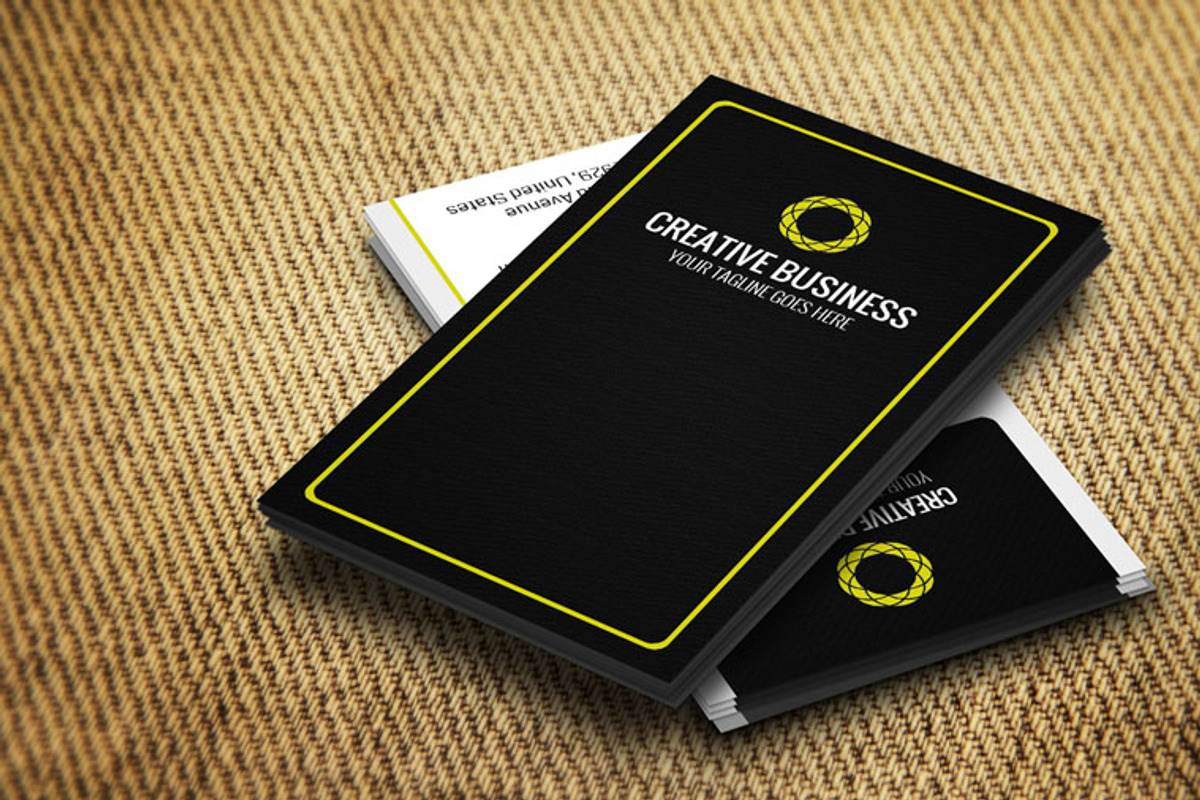 Modern Corporate Business Card CM019, a Business Card Template by annozio (Photo 4 of 4)