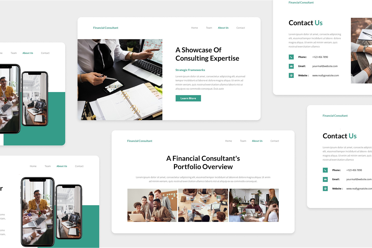 Financial Consultant Keynote, a Presentation Template by Annora Studio (Photo 5 of 5)