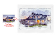 Digital House Painting Art Creator, an Action Add-On by MRI STUDIO (Thumbnail 9 of 29)