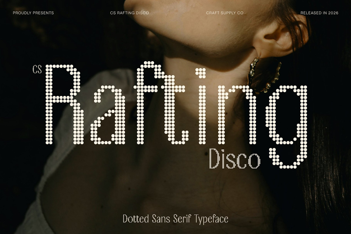 CS Rafting Disco, a Sans Serif Font by Craft Supply Co. (Photo 1 of 8)