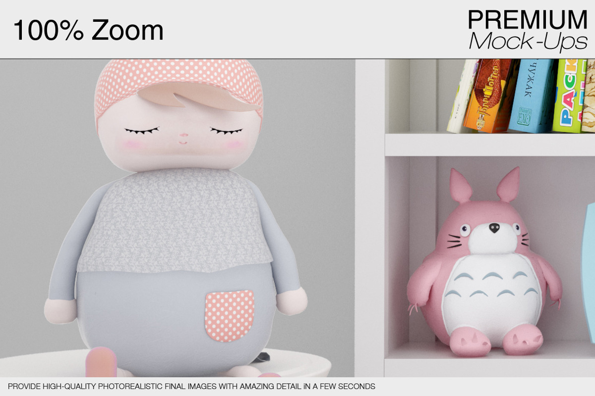 Nursery Wallpaper & Frames Mockups, a Product Mockup by mock-ups (Photo 20 of 23)