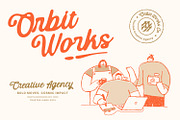 MN Barevia - Handwritten Vintage, a Script Font by Mantra Naga (Thumbnail 3 of 16)
