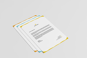 Border Style Letterhead