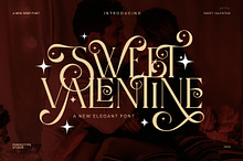 Sweet Valentine Stylish Serif Font