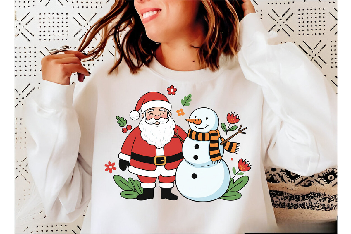 Funny Snowman Png, Winter Christmas, an Illustration by Designking (Photo 4 of 5)