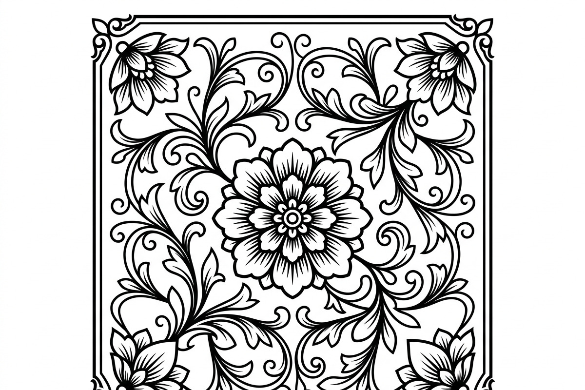 50 Elegant Floral Ornament Bundle, a Decorative Illustration by Amazin_art (Photo 7 of 38)