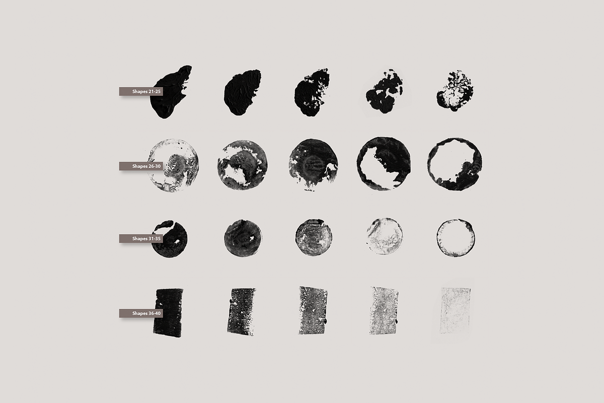 Shapes & Grains for Brush Creators, a Brush Add-On by Katsia Liat (Jazwinska) (Photo 5 of 14)
