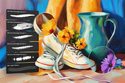 Classy Oil Illustrator Brushes, a Brush Add-On by brushapes.com (Thumbnail 2 of 7)