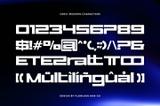 Grez - Minimal Sans Serif Font, a Sans Serif Font by Flawless And Co (Thumbnail 9 of 10)