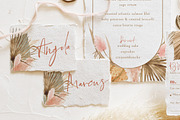 Bohemian Dried Foliage Wedding Suite, an Invitation Template by BlueRobinDesignShop (Thumbnail 13 of 17)
