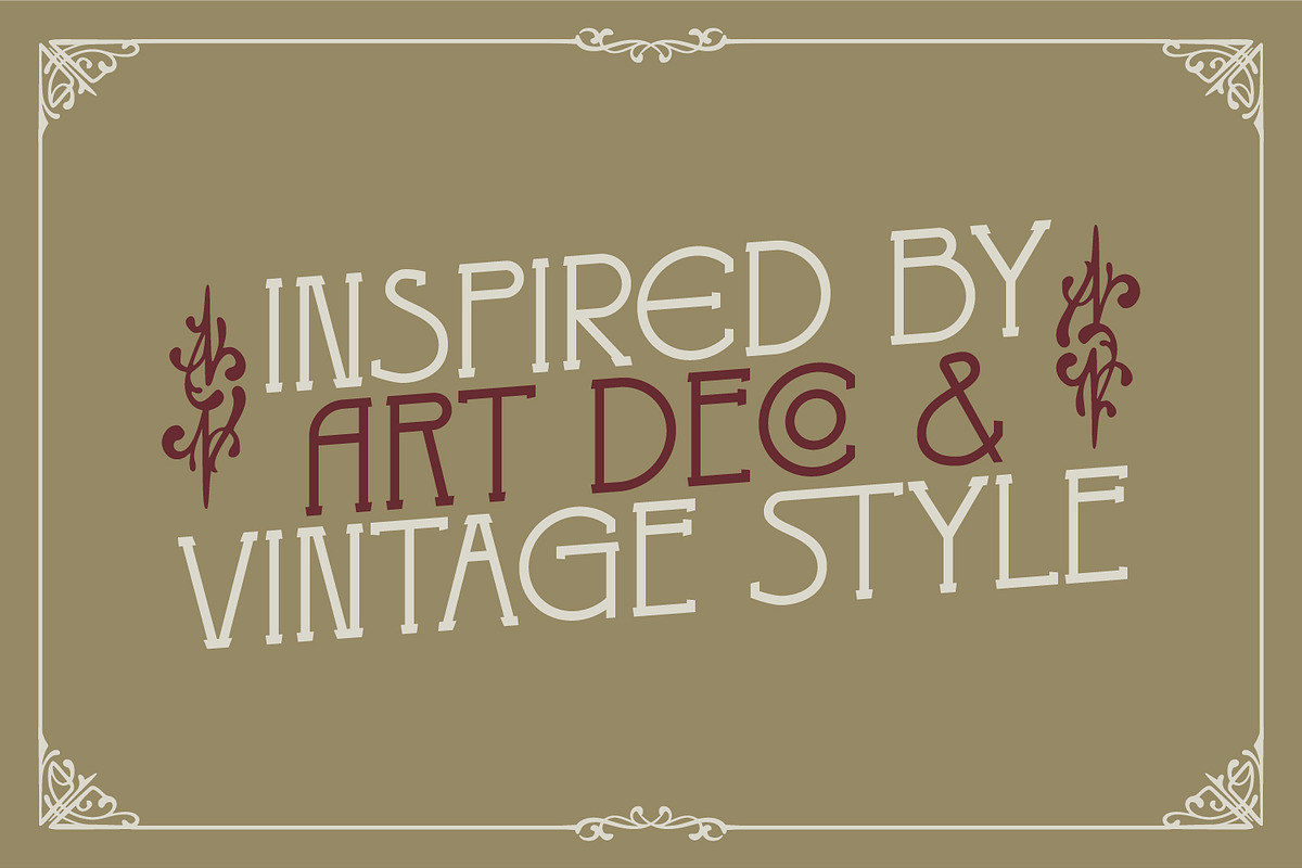Mcstaco, a Symbol Font by Vintage Division (Photo 2 of 15)