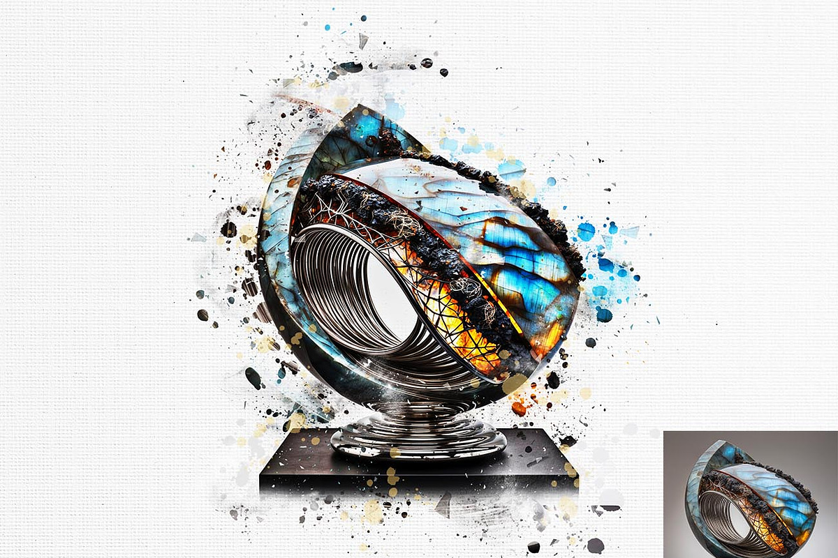 Paint Splatter Effect Ps Action, an Action Add-On by Studio Retouch (Photo 3 of 17)