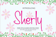 Sherly, a Script Font by banks (Thumbnail 1 of 5)