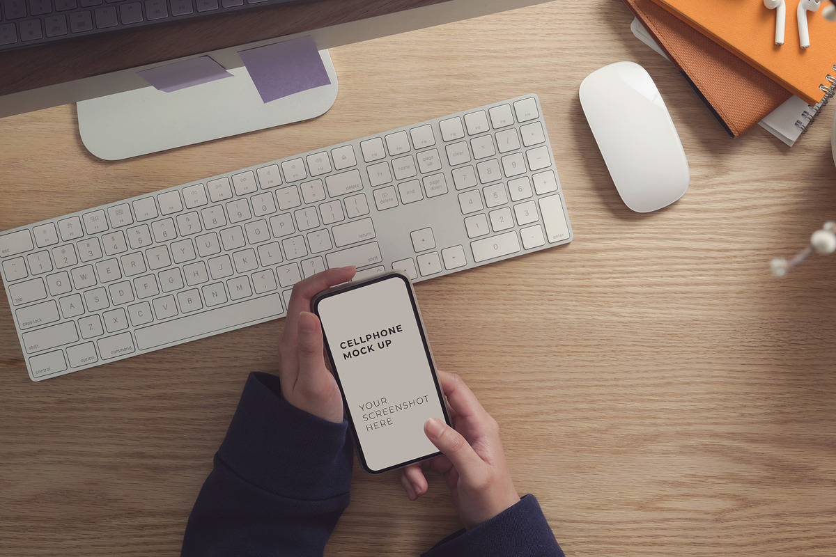 12 Smartphone Mockup #1, an Android Mockup by Walentin (Photo 11 of 13)