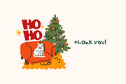 Festive winter holidays bundle, a Seasonal Illustration by Luamor (Thumbnail 9 of 9)