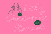 CS Airena Dashed, a Script Font by Craft Supply Co. (Thumbnail 2 of 8)