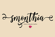 Smonthia Script, a Script Font by Jhoel Design (Thumbnail 7 of 7)