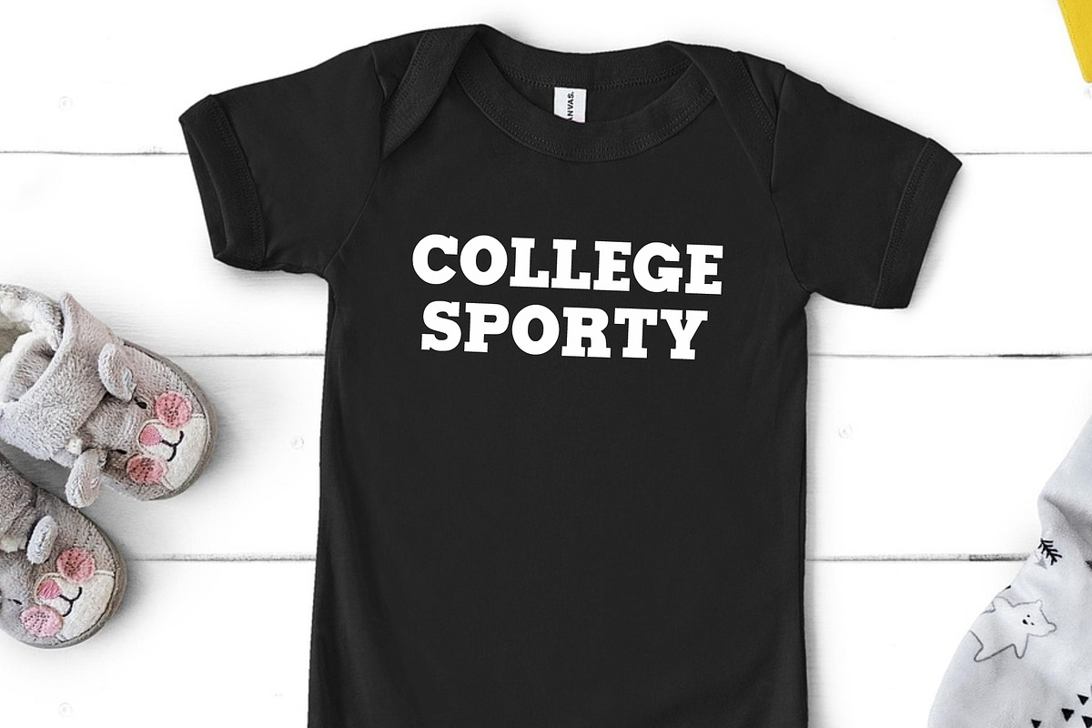 College Sporty, a Font by Limited.studio (Photo 7 of 7)