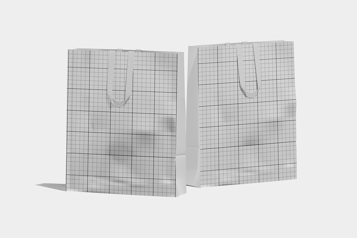 Paper Bag Mockup, a Packaging Mockup by Unerispace (Photo 2 of 3)