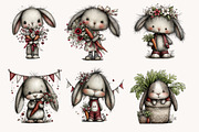 Easter Bunny and carrot clipart, an Illustration by Designworld (Thumbnail 4 of 10)