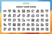 Credit Card Icons, a Duotone Icon by Wencory (Thumbnail 1 of 3)