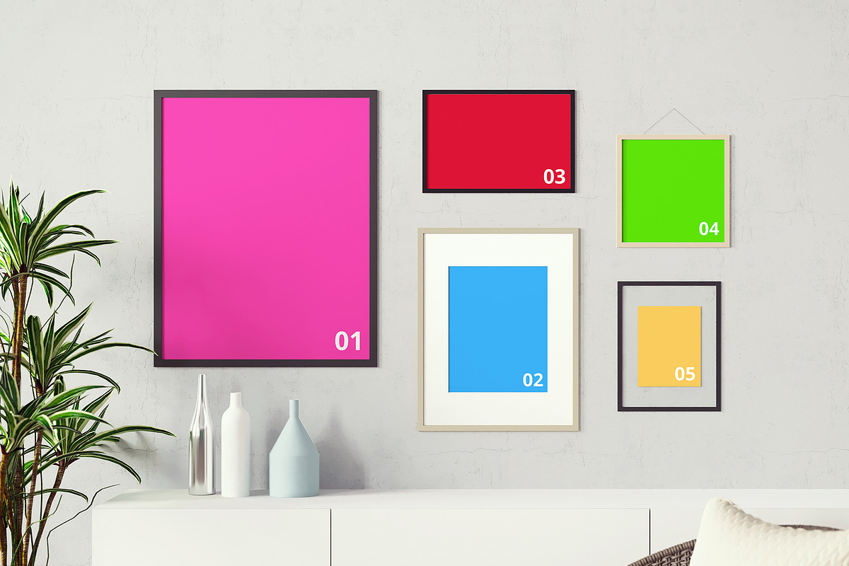 Picture Frame Mockup v4, a Mockup by 2dsight (Photo 2 of 6)